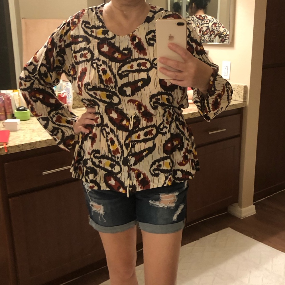 Isabel Marant Multicolor Patterned Blouse - image 1